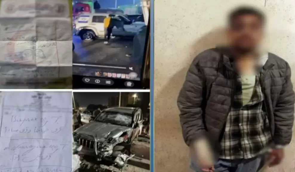 تجديد حبس المتهم بلصق علم إسرائيل على سيارته ودهس 6 أشخاص في كرداسة