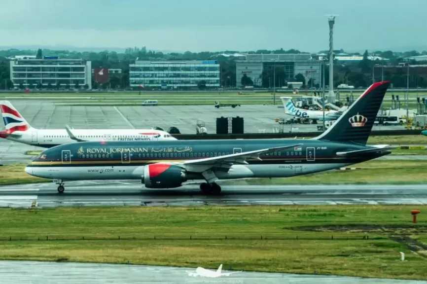 إغلاق الأجواء الأردنية جزئيا ومؤقتا حتى إشعار آخر