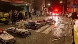 إصابة إسرائيليين اثنين في بئر السبع إثر سقوط شظايا صواريخ إيرانية