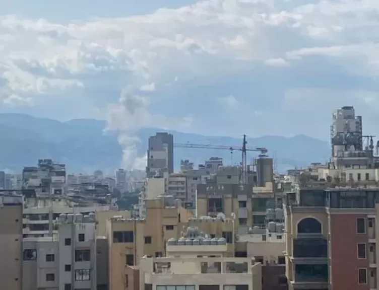 جيش الاحتلال الإسرائيلي ينفّذ تهديده ويستهدف مبنى في منطقة الحدث بالضاحية الجنوبية لبيروت