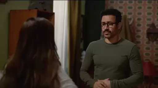 طلاق أحمد داود وميرنا جميل في أول حلقه من بابا وماما جيران