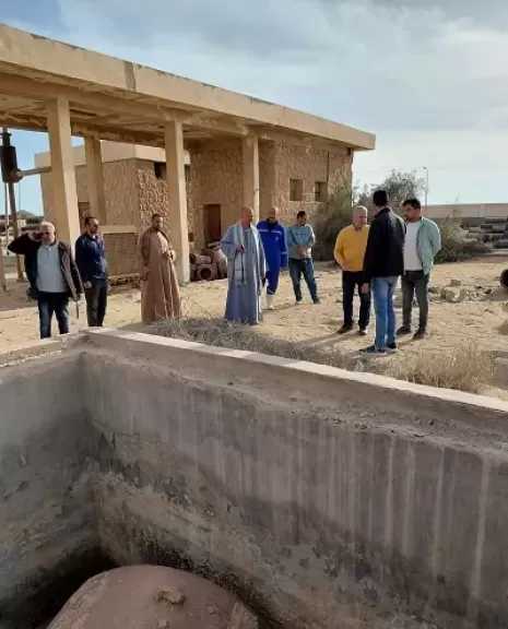 جنوب سيناء.. تطوير محطة رافع مسلة بمدينة رأس سدر