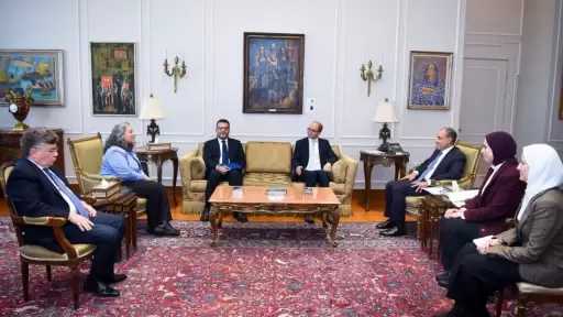 وزير الخارجية يستقبل المدير الإقليمي للصندوق الدولي للتنمية الزراعية ”الإيفاد”