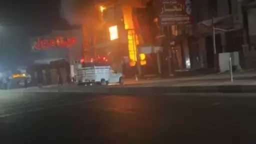 إصابة 4 أشخاص إثر انفجار فرن غاز داخل مطعم شهير في طنطا