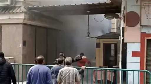 السيطرة على حريق كابينة كهرباء في منطقة شبرا