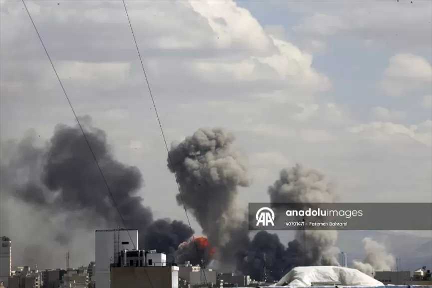 انفجارات تهز محافظة يزد في وسط إيران