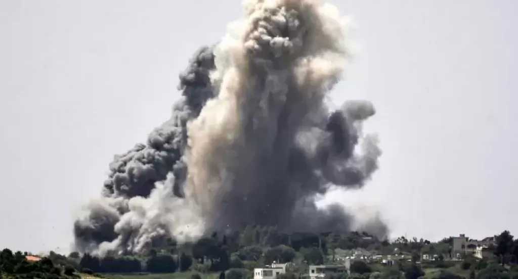 حزب الله يعلن استهداف مدينة نهاريا شمال إسرائيل بالمسيرات