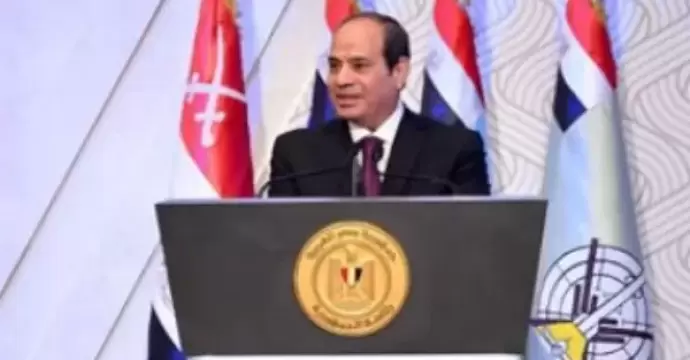 الرئيس السيسي يحذر من حدوث أزمة اقتصادية وإقليمية دولية