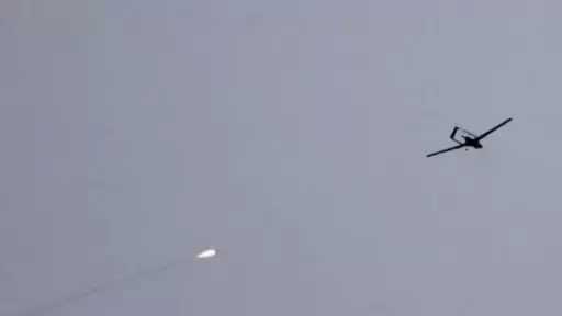 إسقاط طائرة مسيرة فى محيط مطار بغداد الدولي