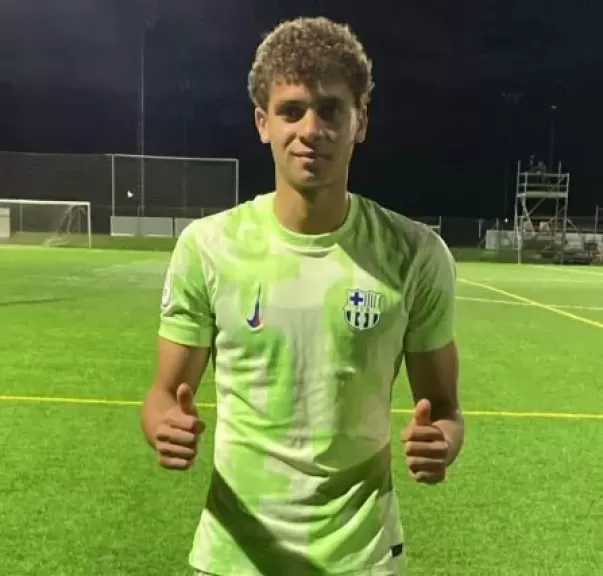 سبورت: حمزة عبد الكريم يشعل حماس الجماهير المصرية بعد هدفه الأول مع برشلونة