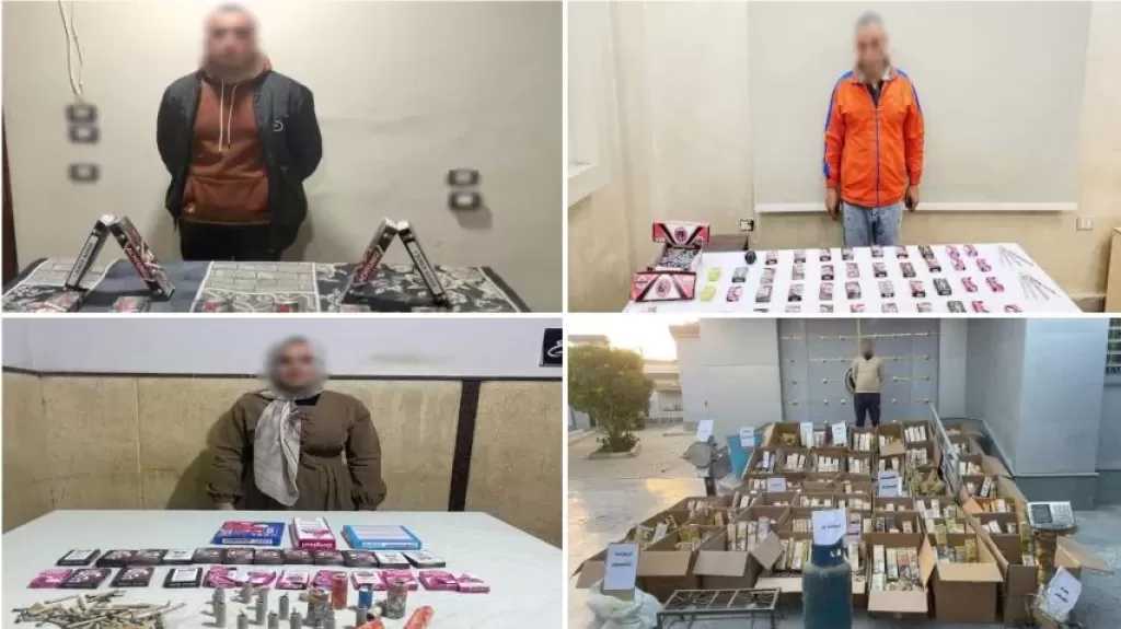 ضبط أكثر من مليون قطعة ألعاب نارية