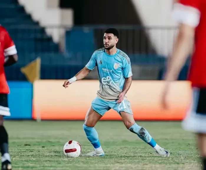 هادي رياض يسجل أول أهدافه مع الأهلي في مواجهة طلائع الجيش