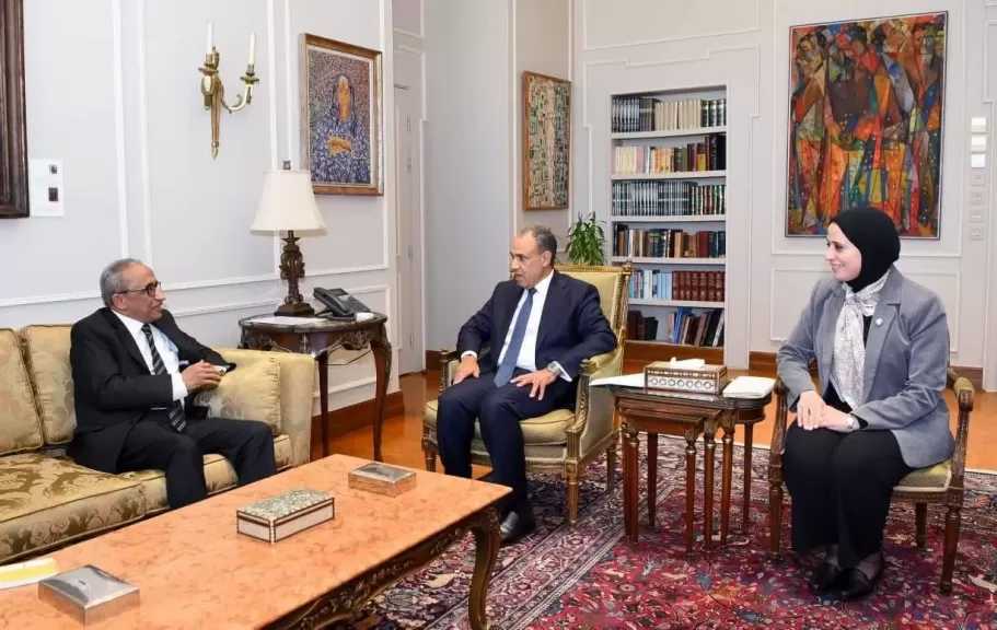 وزير الخارجية يستقبل أمين عام مجلس الوحدة الاقتصادية العربية