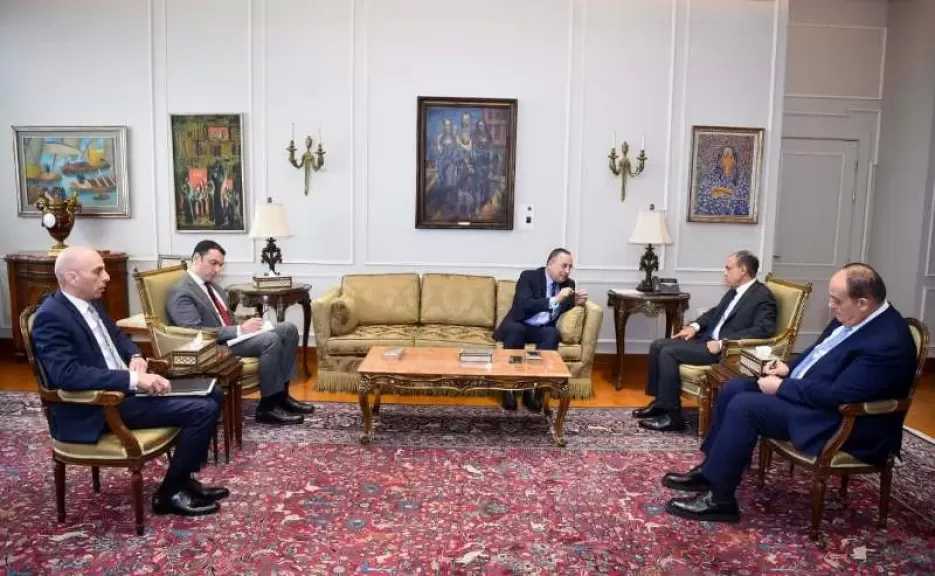 وزير الخارجية يستقبل وزير التعليم العالي لبحث تعزيز التعاون