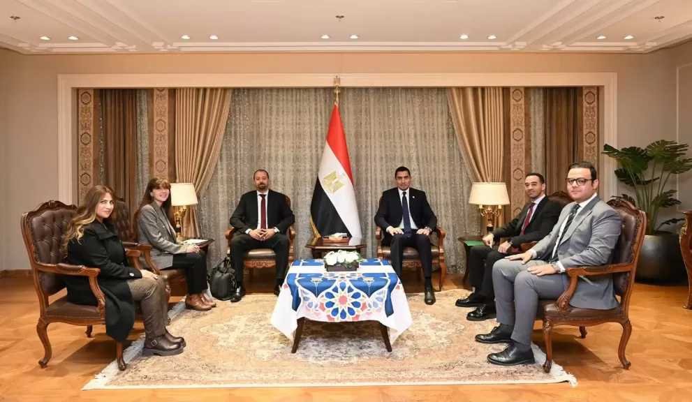 وزير الشباب والرياضة يستقبل وفد منظمة التعاون الاقتصادي والتنمية (OECD)