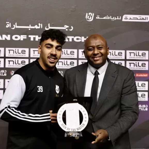 حامد عبد الله يتوج بجائزة رجل مباراة الزمالك وإنبي في الدوري