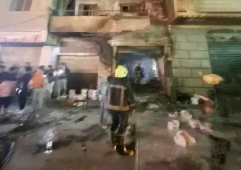 السيطرة على حريق داخل محل بمنطقة البساتين
