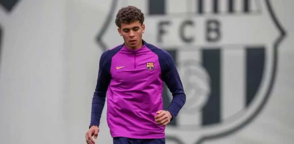 حمزة عبد الكريم يقود هجوم برشلونة أمام ديبورتيفو لاكورونيا في كأس إسبانيا للشباب
