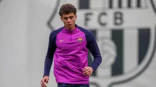 حمزة عبد الكريم يقود هجوم برشلونة أمام ديبورتيفو لاكورونيا في كأس إسبانيا للشباب