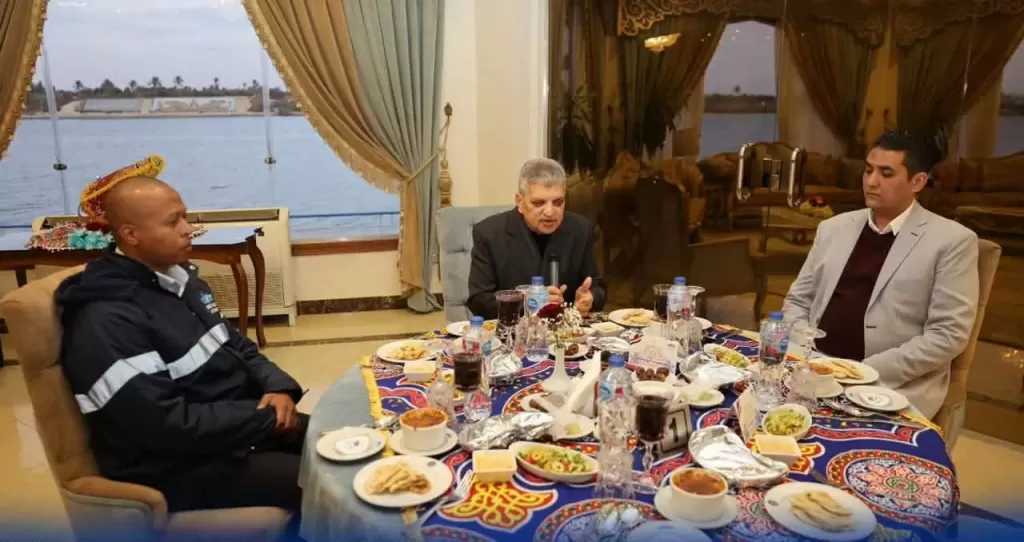 رئيس قناة السويس خلال حفل الإفطار السنوي: تطوير القطاع الجنوبي نجح في زيادة معدلات الأمان الملاحي