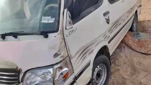 إصابة 7 أشخاص إثر انقلاب ميكروباص على طريق القاهرة- إسكندرية الصحراوي