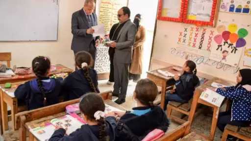 تعليم بورسعيد يشدد على الانضباط والتقييمات اليومية في مدرسة الفرما