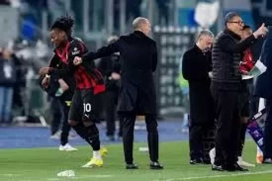 أليجري يوضح سبب غضب لياو بعد استبداله أمام لاتسيو