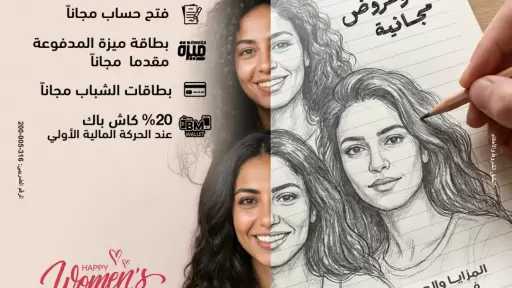 بنك مصر يشارك في فعالية اليوم العالمي للمرأة.. ويقدم العديد من المزايا والعروض المجانية