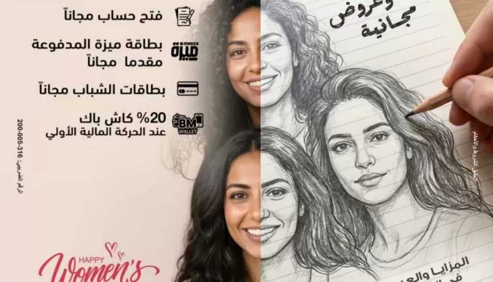 بنك مصر يشارك في فعالية اليوم العالمي للمرأة ويقدم العديد من المزايا والعروض المجانية