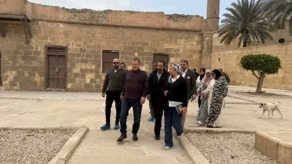 الأمين العام للمجلس الأعلى للآثار يتفقد مشروعات الترميم بقلعة صلاح الدين الأيوبي