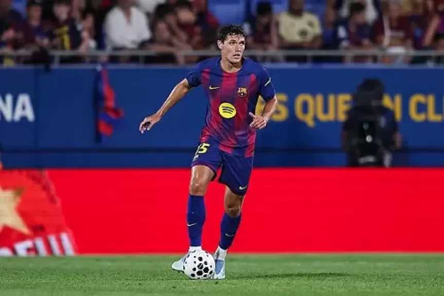 برشلونة يخطط لتجديد عقد كريستنسن لموسمين إضافيين