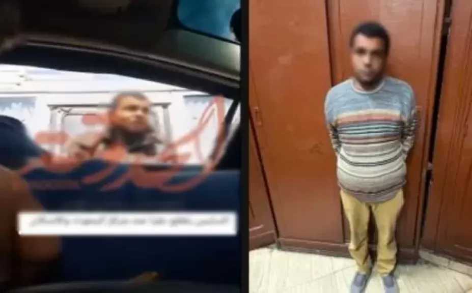 ضبط منادي سيارات بدون ترخيص في الجيزة