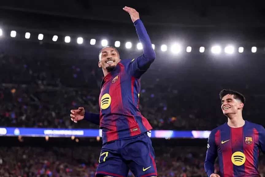 رافينيا: فوز برشلونة الكبير لا يعكس صعوبة مواجهة نيوكاسل
