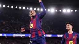 برشلونة يبتعد بصدارة الدوري الإسباني بعد فوز بشق الأنفس... برشلونة يبتعد بصدارة الدوري الإسباني بعد فوز بشق الأنفس أمام فاييكانو