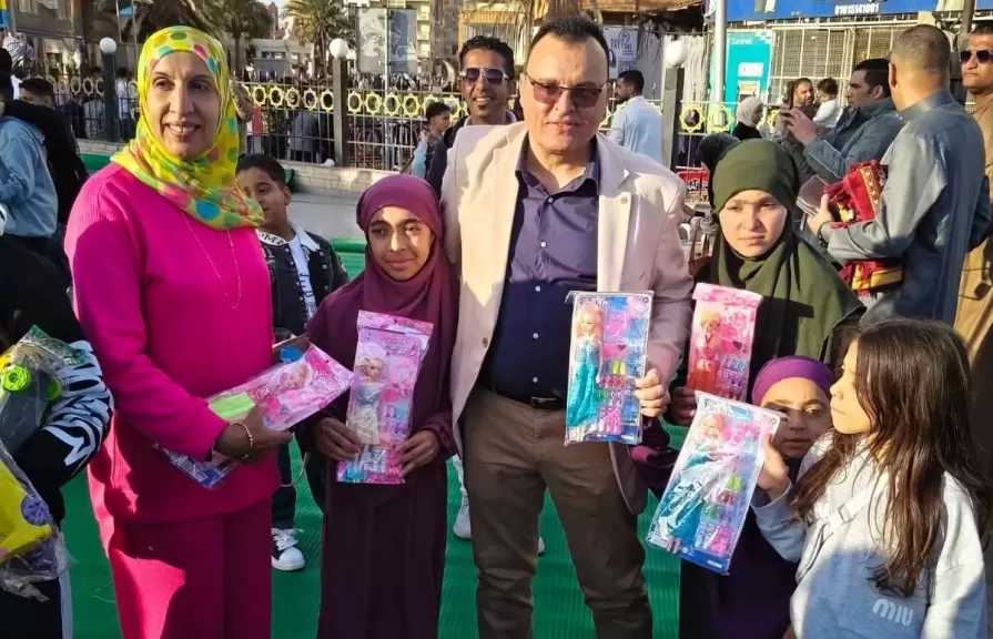 أمانة العمل الجماهيري بـ”مستقبل وطن” البحر الأحمر ترسم البهجة على وجوه الأطفال في أول أيام عيد الفطر بالغردقة