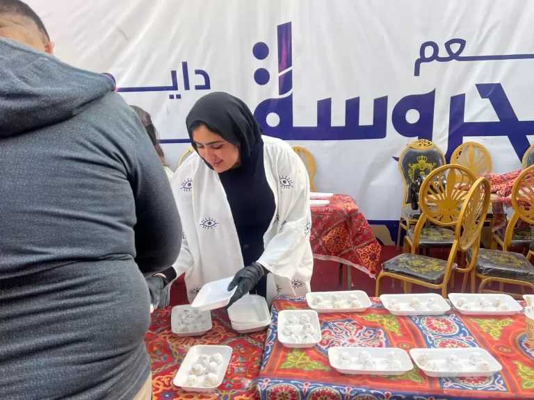 التضامن: نقاط الإطعام توزع كحك العيد على المترددين عليها في مختلف محافظات الجمهورية
