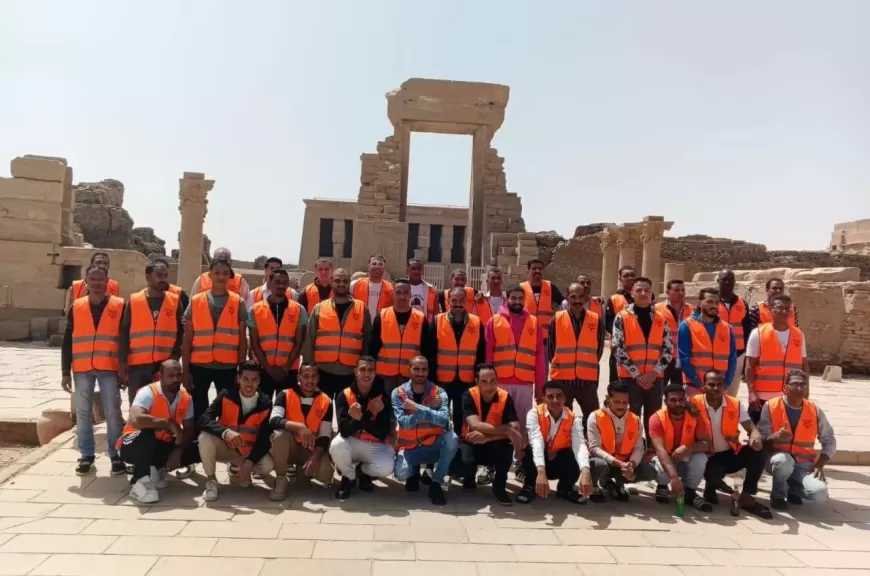 صندوق مكافحة الإدمان ينظم رحلة للمتعافين إلى معبد ”دندرة”| صور