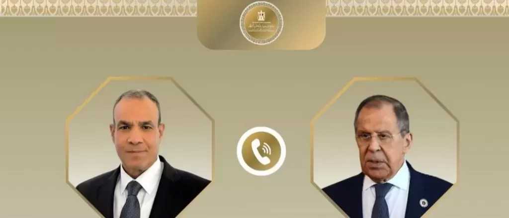 وزير الخارجية يبحث هاتفيا مع نظيره الروسي جهود خفض التصعيد بالإقليم