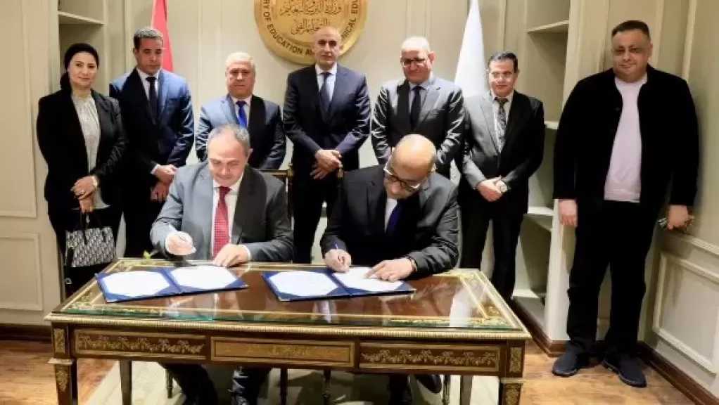 بروتوكول بين التعليم ودار التحرير لتعزيز التحول الرقمي بالمنظومة