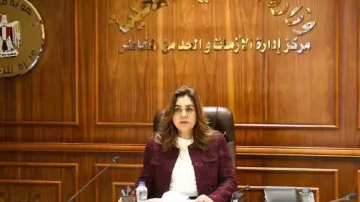 وزيرة التنمية المحلية والبيئة تتابع جهود المحافظات لمواجهة مياه الأمطار وسوء الأحوال الجوية