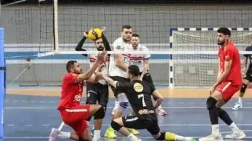 الأهلى يهزم الزمالك 3-0 ويتوج بلقب دوري سوبر رجال الكرة الطائرة