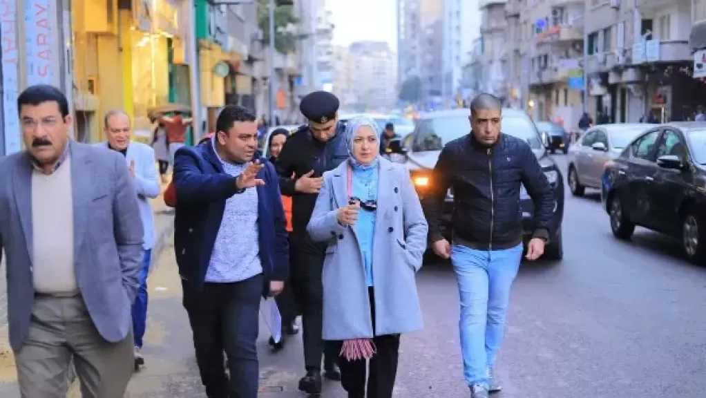 جولة ميدانية لنائب محافظ الإسكندرية لمتابعة مشروع توسعة شارع أبو قير