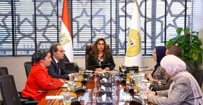 منال عوض تناقش تحضيرات استضافة مصر لاجتماع المكتب التنفيذى الـ98 لخطة عمل البحر المتوسط