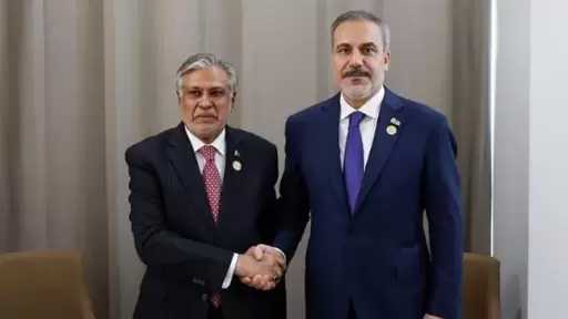 وزيرا خارجية تركيا وباكستان يبحثان جهود وقف حرب إيران