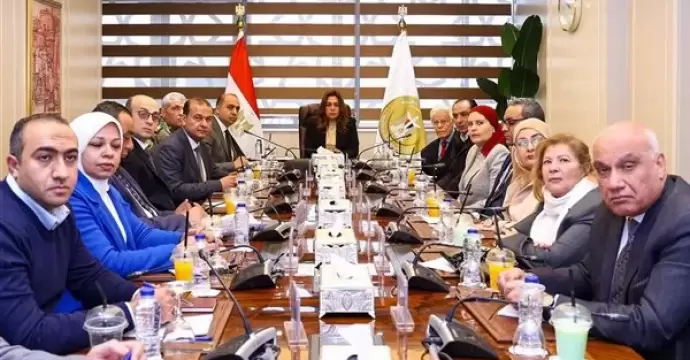 منال عوض تترأس الاجتماع الخامس لمجلس إدارة جهاز تنظيم المخلفات