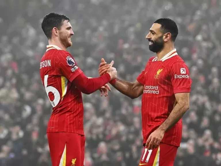 روبرتسون: صلاح حمل ليفربول على ظهره