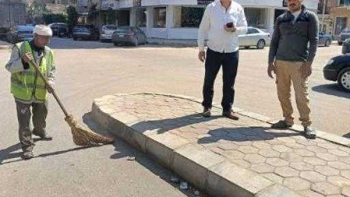 حي العجوزة بالجيزة يشن حملة مكبرة لرفع الإشغالات والتصدي للنباشين