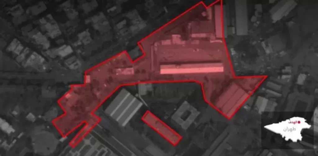 جيش الاحتلال الإسرائيلي: استهدفنا مقر منظمة الصناعات البحرية التابعة للنظام الإيراني