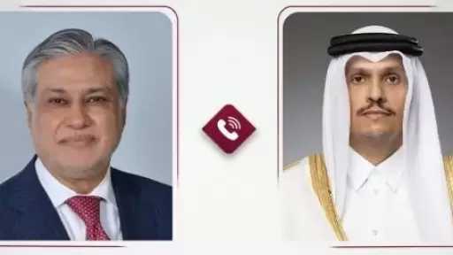 مباحثات قطرية باكستانية تتناول تطورات التصعيد العسكري في المنطقة