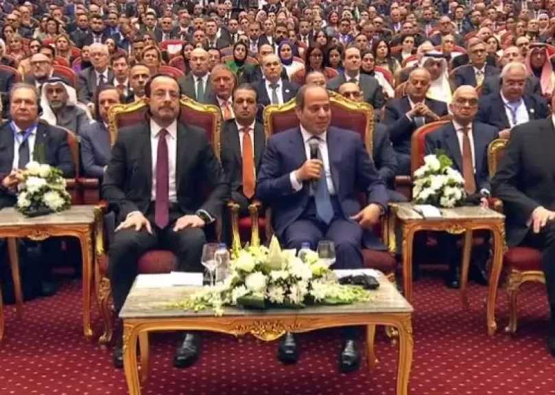 الرئيس السيسي: الحروب نتيجتها خراب وتدمير.. ومحدش بيطلع منها سعيد أو كسبان